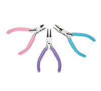 Alomejor Jewelry Pliers Kit with Needle Nose and Side Cutters