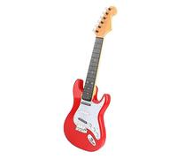 Alomejor Kids Electric Guitar with Authentic Sound Experience (Red) | Lightweight design, Safe plastic material, Multifunctional modes, Designed for boys and girls