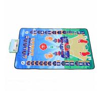 Alomejor Kids Mat, Multilingual Interactive Learning Rug Multiple Languages with Pronunciation Guide for Education