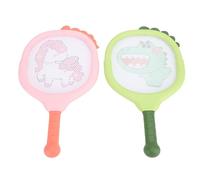 Alomejor Kids Tennis Racket Set Lightweight Interactive Beginner Rackets for Outdoor Activities Plastic 2 Units
