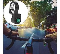 Alomejor Klaxon Switch Button Scooter with an Electric Bicycle Waterproof Easy to Install Black ABS 1 PC 1 PC for the 22.5 Mm Driver Wheel Drivers