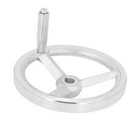 Alomejor Lathe Hand Wheel, Cast Iron 200mm Diameter
