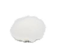 Alomejor Lavalier Wind Muff Furry Microphone Cover Soft and Lightweight for Outdoor Recording 0.5cm Aperture Artificial Fur 1 Piece (White)