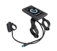 Alomejor LCD Display Panel, Electric Control Panel with 5 Core Water Proof Cable for Electric Bike Scooter