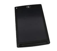 Alomejor LCD Writing Tablet 8.5 Inches Full Screen Portable Drawing Pad with Pen for Graffiti Adults and Children, CR2025 Battery (Black)