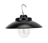 Alomejor LED Camping Lantern Rechargeable Outdoor Camp Light Tent Lamp with 2 Brightness Modes 500mAh Battery Type C Charging for Emergency Hiking Power Failure