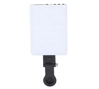 Alomejor LED Clip Fill Light with 25 Modes and Adjustable Brightness for Photography and Content Creation Lightweight Design, 2000 MAh Battery