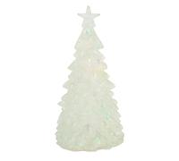 Alomejor Lighted Up Xmas Tree, LED Miniature Decor with Toggle Switch 2x3.9in for 1/12 Scale Dollhouse Kitchen Holiday Displays (Yellow)