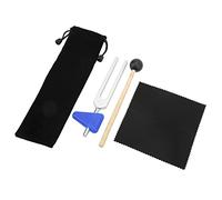 Alomejor Lightweight Portable Yoga Tuning Fork Kit Accurate 528Hz Vibration Frequency Tuning for Yoga Meditation (528Hz)