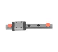 Alomejor Linear Guide Rail with High Load Capacity (100mm) | Compatible with CNC machines, injection molding, miniaturized equipment, made of bearing steel, self-aligning design, wear