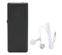Alomejor Lossless Sound MP3 Player Small Music Player Ideal for Travel and Work Compact Design with 64G Expandable Memory (Black)