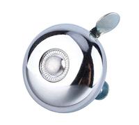 Alomejor Loud Bicycle Bell, Vintage Bike Bell Silver Metal Accessory for Safe Rural Commute Leisure Cycling Cyclists