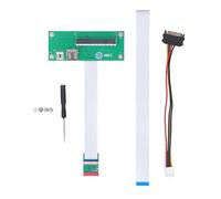 Alomejor M.2 NGFF Key to PCIe 8X Extension Cable High Speed Data Transfer Easy Installation for PC Enthusiasts 3.3V 5V 12V Power Supply