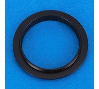 Alomejor M48mm-M54mm Adapter Ring, Sturdy Aluminium Alloy, Astronomical Telescope Accessory for Stargazers, Black, 1 Piece