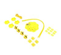 Alomejor Magnetic Fishing Game, Bee Tabletop Interactive Toy with Adjustable Headbands for Family Bonding Skill Building