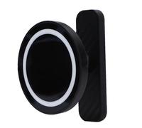 Alomejor Magnetic Phone Mount, Aluminum Golf Cart Phone Holder with 360 Rotating Mount, Double Sided Magnet for Golf Cart Car Gym Kitchen Users