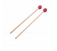 Alomejor Marimba Mallets, Yarn Head Percussion Mallets with Maple Wood Handle, 43 Cm 2PCS Keyboard for Marimba Xylophone Practice Performance Students Players