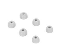 Alomejor Memory Foam Earbud Tips Noise Cancelling Fit for Buds3 Pro S M L Replacement 6 Pairs for All Day Comfort (Grey)