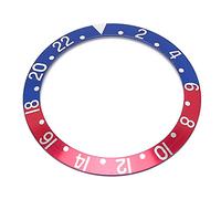 Alomejor Metal Aluminium Watch Bezel Ring Scratch Resistant Replacement Part for Watch Repairers 1.4in Diameter