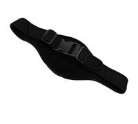 Alomejor Microphone Bag, Microphone Belt Adjustable Elastic Strap Quick Dry Diving Fabric Vertical Layout with Secure Fit for Trainers Speakers Singers Performers