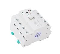 Alomejor Mini ATS Automatic Manual Transfer Switch 4P 80A for Home Generators and Data Centers PC Material Dual Power Supply