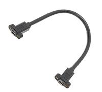 Alomejor Mini Cable, 8K 60HZ Performance | Gold plated connectors, resistant pluggable, 30cm length, ideal for monitors, ABS material