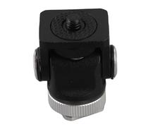 Alomejor Mini Hot Shoe Mount Bracket for Cameras
