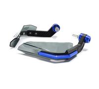 Alomejor Motorcycle Handguard High Strength Impact Resistant Wind Deflector for Dirt Bikes, ATVs, Electric Motorbikes - 2 Units T6 Aluminum Alloy & ABS Plastic (BLUE)
