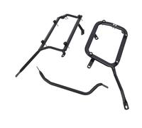 Alomejor Motorcycle Side Luggage Rack Metal Side Storage Rack Strong Load Bearing Easy Installation Wheel Clearance Support for Benelli TRK 502X Touring Riders