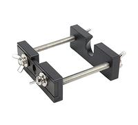 Alomejor Mouthpiece Puller Remover Practical Adjustable Hug Tool for Trumpet Trombone Tenor Horn Wind Instruments, Students Aluminum Material (Black)