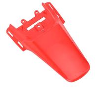 Alomejor Mud Guard Rear Flap Tire Protector for Pit Bikes Easy Installation and Custom Fit (Red)