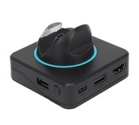 Alomejor Multi-Port 5 in 1 USB Type C Dock for with Overheat Protection for Console Gaming At Home