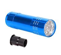 Alomejor Multifunction Egg Tester LED Lamp for Eggs Hatching Observation for Birds and Poultry in Cool Light 1 Unit (Blue)