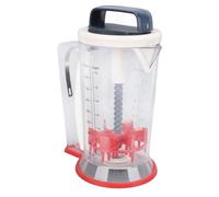 Alomejor Multifunctional Pancake Batter Dispenser Easy-to- Cupcake Separator with Measuring Scale for Quick Baking ABSSize 8.9x6.1in