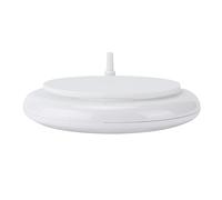 Alomejor Nano Ultra High Dissolved Oxygen Fish Tank Bubble Disc Kit with Regulating Valve for Quiet Operation, Made of Durable Plastic, for Aquarium Enthusiasts (10cm diameter white air disc)