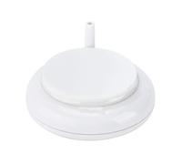 Alomejor Nano Ultra High Dissolved Oxygen Fish Tank Bubble Disc Kit with Regulating Valve for Quiet Operation, Made of Durable Plastic, for Aquarium Enthusiasts (5cm diameter white air disc)