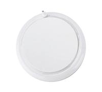 Alomejor Nano Ultra High Dissolved Oxygen Fish Tank Bubble Disc Kit with Regulating Valve for Quiet Operation, Made of Durable Plastic, for Aquarium Enthusiasts (10cm diameter white air disc)