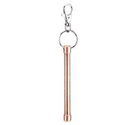 Alomejor Non-Contact Copper Elevator Button Pusher Tool for Public Health & Safety, Compact and Lightweight Design, Key Chain Included, 10cm Length