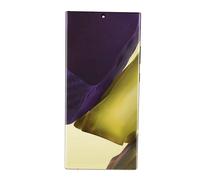 Alomejor Note 20 5G Phone LCD Screen High Resolution Replacement Screen for SM N986B EU International Version with Frame and Tool Kit, Easy to Install for Repairing a Crack or Freeze (Gold)