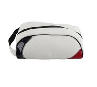 Alomejor Nueva Pu Shoe Rack Bag Light Shoe Bag Easy to Separate for White Lovers