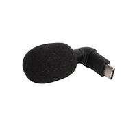 Alomejor Omnidirectional Type C Mini Microphone for Smartphones Plug and Play High Sensitivity Recording, Ideal for Voice Chats and Small Video Projects, 7g
