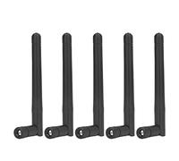 Alomejor Omnidirectional WiFi Antenna 3dbi High Gain for Home Internet Bluetooth Devices 5 Pcs