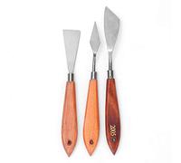 Alomejor Palette Knife Set Durable Mixing Spatula Blades for Painting 3 Piece for Ceramics Pottery Wall Decoration 0 5 14 for Artists