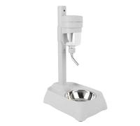 Alomejor Pet Automatic Water Dispenser Adjustable for All Pets With Stainless Steel Bowl 500ml for Hygienic Drinking (Elegant Gray)