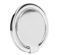 Alomejor Phone Ring Grip with 360° Rotation for Improved Viewing Experience, Ideal for Smartphones and Tablets, Compact and Lightweight Metal Holder, 1 Piece (Silver)