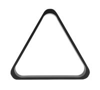 Alomejor Pine Wood Billiard Pool Triangle Rack Sturdy 57.2mm 9 Ball Rack Black for Pool Games and Practice Sessions