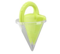 Alomejor Plastic Funnel Beach Toy Improves Learning, Mixing and Water Toy to Build a Beach Castle for Toddlers