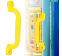 Alomejor Plastic Playground Handle, Durable and Anti-Slip Design (Yellow) | plastic, Smooth surface, Easy to install, Suitable for indoor and outdoor use, Secure grip