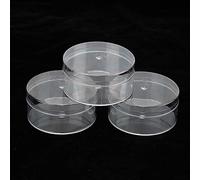 Alomejor Plastic Watch Movement Cleaning Pot Lid Tiny Parts Cleaner for Repair Workers 3Pcs