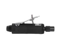 Alomejor Pneumatic Die Grinder Kit Versatile High Performance for Metal Ceramic Glass Polishing, 1/4 Inch Air Straight Die Grinder Set, Aluminum Alloy